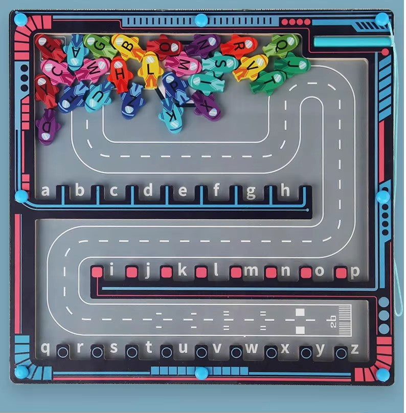 Airport ABC Puzzle Board - Kiddi Craze - Airport ABC Puzzle Board 