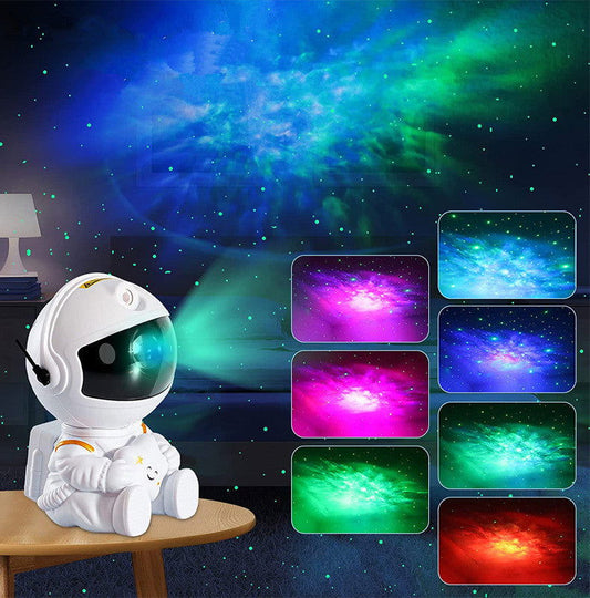 Astronaut Small Projector - Kiddi Craze - Astronaut Small Projector Projects beautiful coloured lights 
