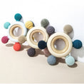 Load image into Gallery viewer, Baby Teething Rudder Ring - Kiddi Craze - Baby Teething Rudder Ring Multiple Colours 
