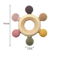 Load image into Gallery viewer, Baby Teething Rudder Ring - Kiddi Craze - Size of the Baby Teething Rudder Ring
