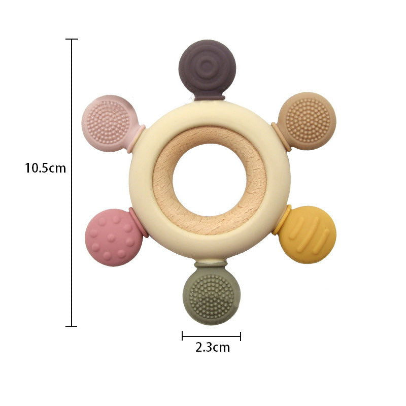 Baby Teething Rudder Ring - Kiddi Craze - Size of the Baby Teething Rudder Ring