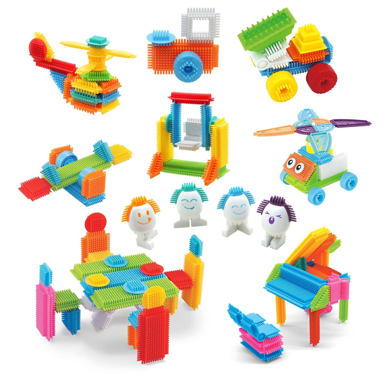 Bristle Blocks - Kiddi Craze - All sorts of Bristle Blocks