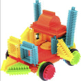 Load image into Gallery viewer, Bristle Blocks - Kiddi Craze - Car Bristle Blocks 
