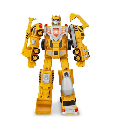 Car 5 in 1 Magnetic Robot - Kiddi Craze - Car 5 in 1 Magnetic Robot 