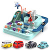 Car Adventure - Kiddi Craze - Car Adventure with 4 mini cars