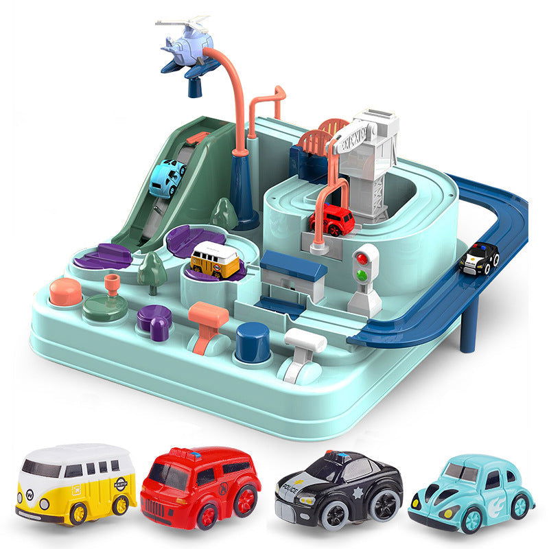 Car Adventure - Kiddi Craze - Car Adventure with 4 mini cars
