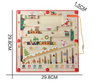 Christmas Pattern Maze Game - Kiddi Craze - Size of the Christmas magnetic board