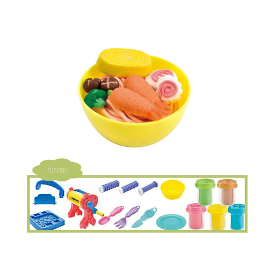 Coloured Play Dough Noodle Machine - Kiddi Craze - Accessories Included 