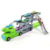 Dinosaur Car Track Ejector - Kiddi Craze - Green and Blue Dinosaur Car Track Ejector