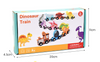 Dinosaur Magnetic Train - Kiddi Craze - Dimensions of Dinosaur Magnetic Train Box