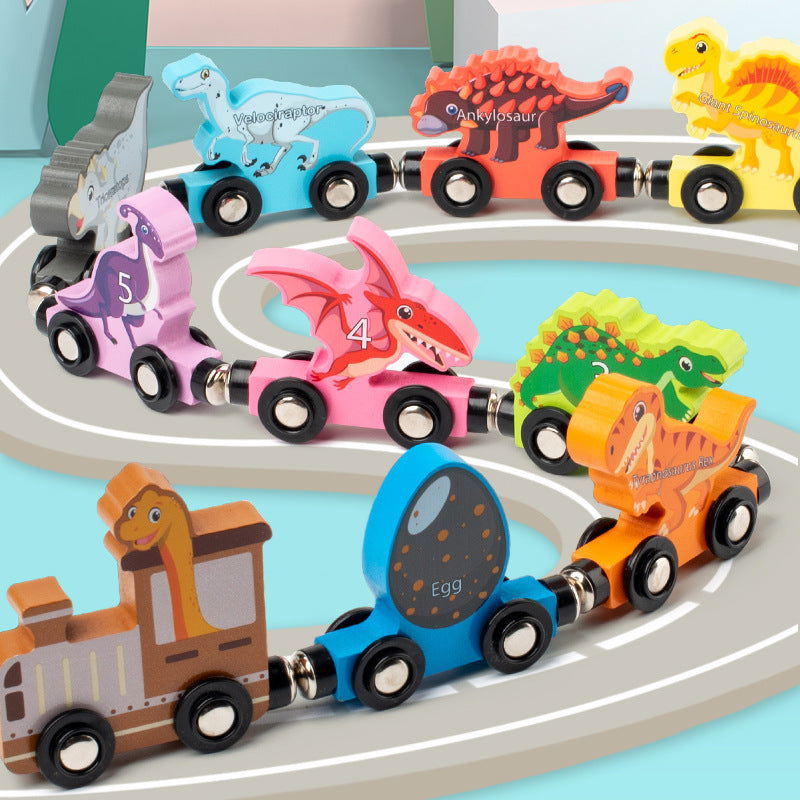 Dinosaur Magnetic Train - Kiddi Craze - Dinosaur Magnetic Train