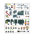 Load image into Gallery viewer, Dinosaur Volcanic Adventure - Kiddi Craze - All the parts included
