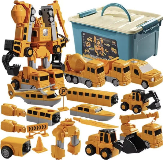 Magnetic Action Figure Robot - Kiddi Craze - Magnetic Action Figure Robot