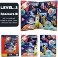 Load image into Gallery viewer, Magnetic Jigsaw Book - Kiddi Craze - Level 3 - Spacewalk
