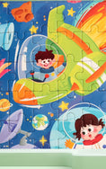 Load image into Gallery viewer, Magnetic Jigsaw Book - Kiddi Craze - Space Jigsaw

