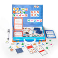 Load image into Gallery viewer, Magnetic Mini Series - Learn Math - Kiddi Craze - All of the parts in the mini case
