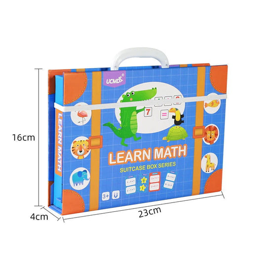 Magnetic Mini Series - Learn Math - Kiddi Craze - Dimensions of Magnetic Mini Series - Learn Math