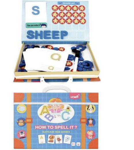 Magnetic Mini Suitcase Series – How to Spell It? - Kiddi Craze - Magnetic Mini Suitcase Series – How to Spell It?