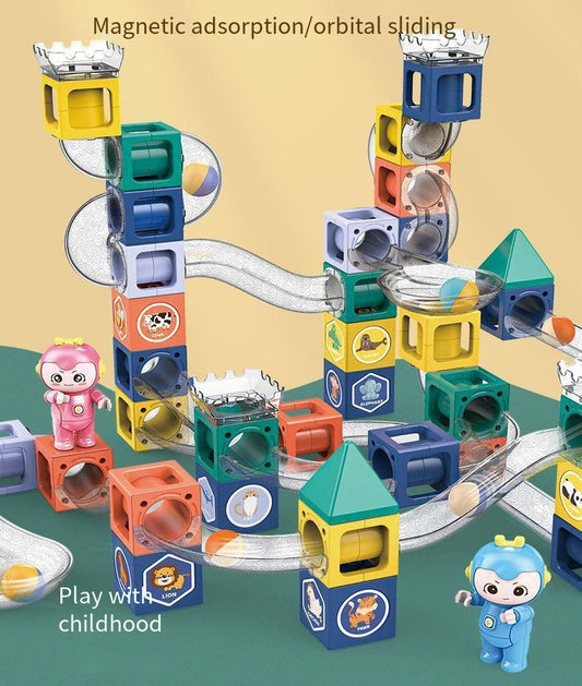 Magnetic Square Run Set - Kiddi Craze - Magnetic Square Run Set