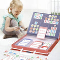Load image into Gallery viewer, Magnetic Suitcase Series – Addition & Subtraction - Kiddi Craze - Child playing with the Magnetic Suitcase Series – Addition & Subtraction
