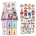Load image into Gallery viewer, Magnetic Suitcase Series – Profession - Kiddi Craze - All the items that come inside the suitcase
