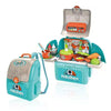 Play Kitchen Backpack - Kiddi Craze - Play Kitchen Backpack Closed and Open