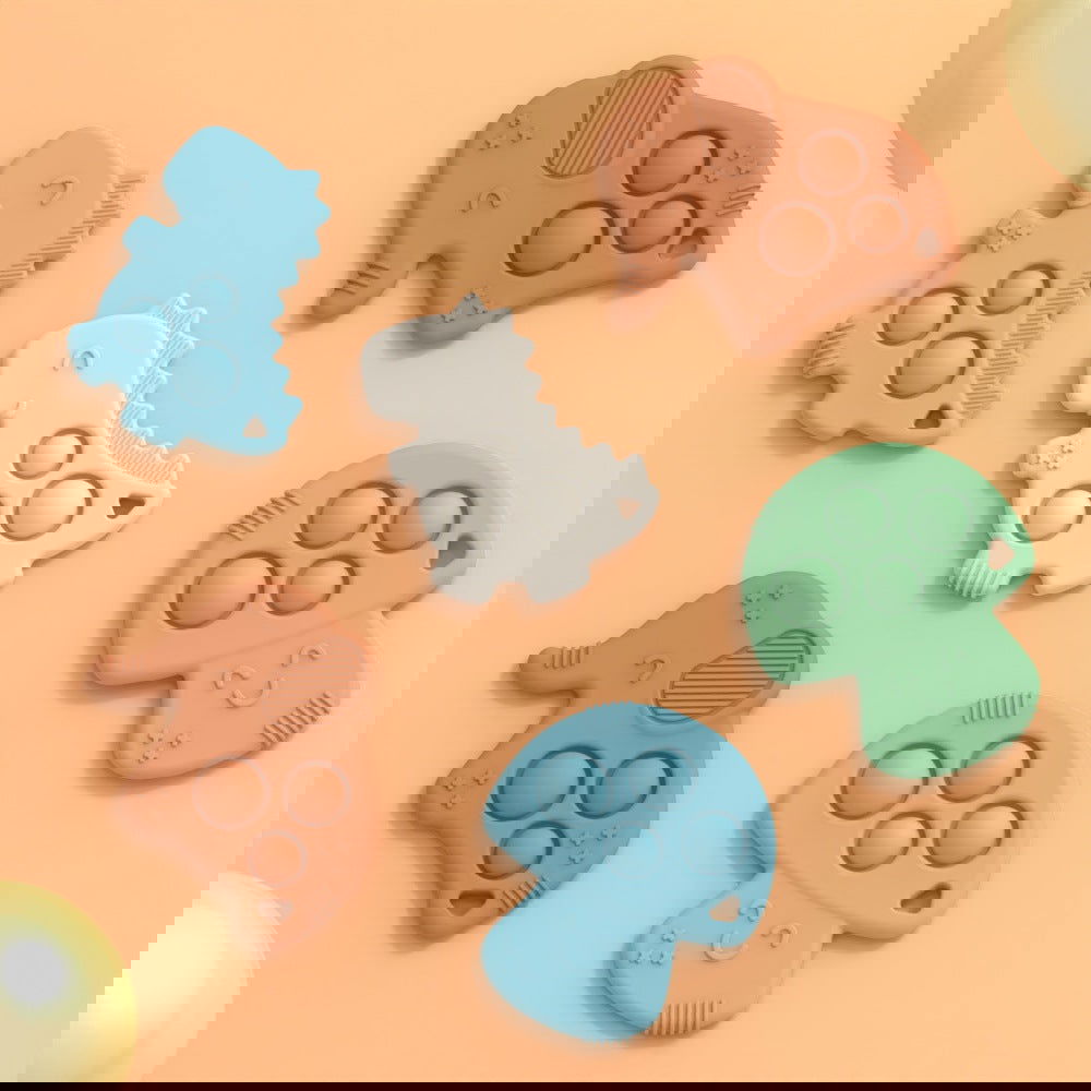 Pop Teething Toy - Kiddi Craze - Mix Colours 