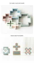 Load image into Gallery viewer, Rainbow Maths Blocks - Kiddi Craze - Cut neatly, round and smooth
