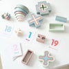 Rainbow Maths Blocks - Kiddi Craze - Learn sums using cards 