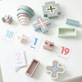 Load image into Gallery viewer, Rainbow Maths Blocks - Kiddi Craze - Learn sums using cards 

