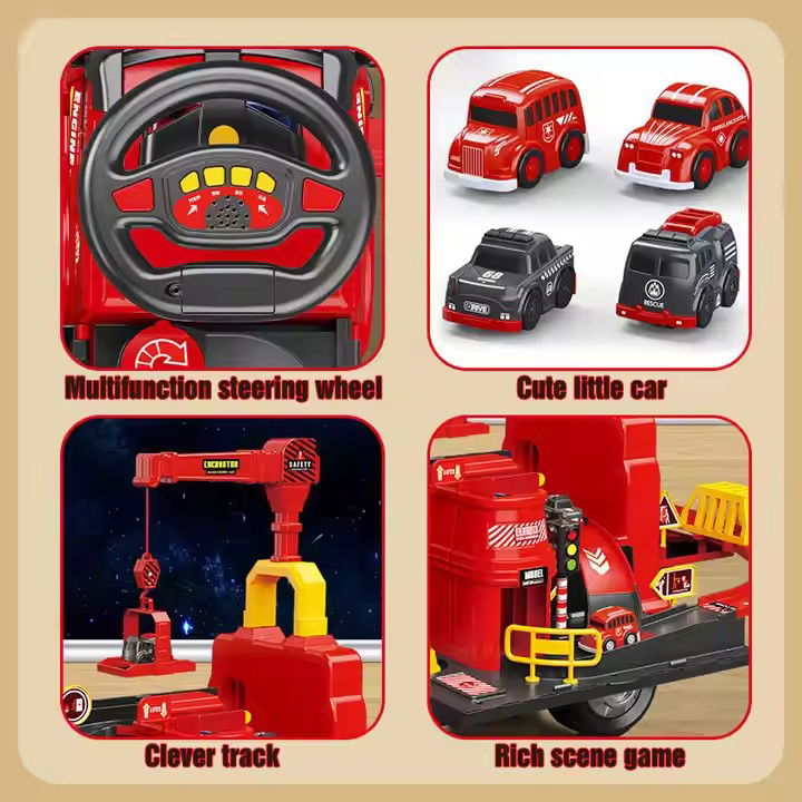 Ride on Truck with Track - Kiddi Craze - Details of the product 