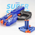 Load image into Gallery viewer, Soft Bullet Nerf Gun - Kiddi Craze - Blue Soft Bullet Nerf Gun

