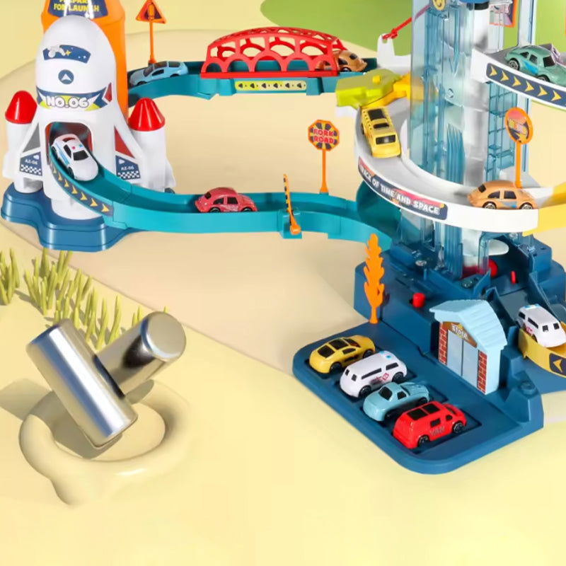 Space Shuttle Orbit Track - Kiddi Craze - Close up of the track