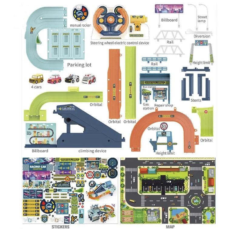Urban Rail Adventure - Kiddi Craze - Items Included 