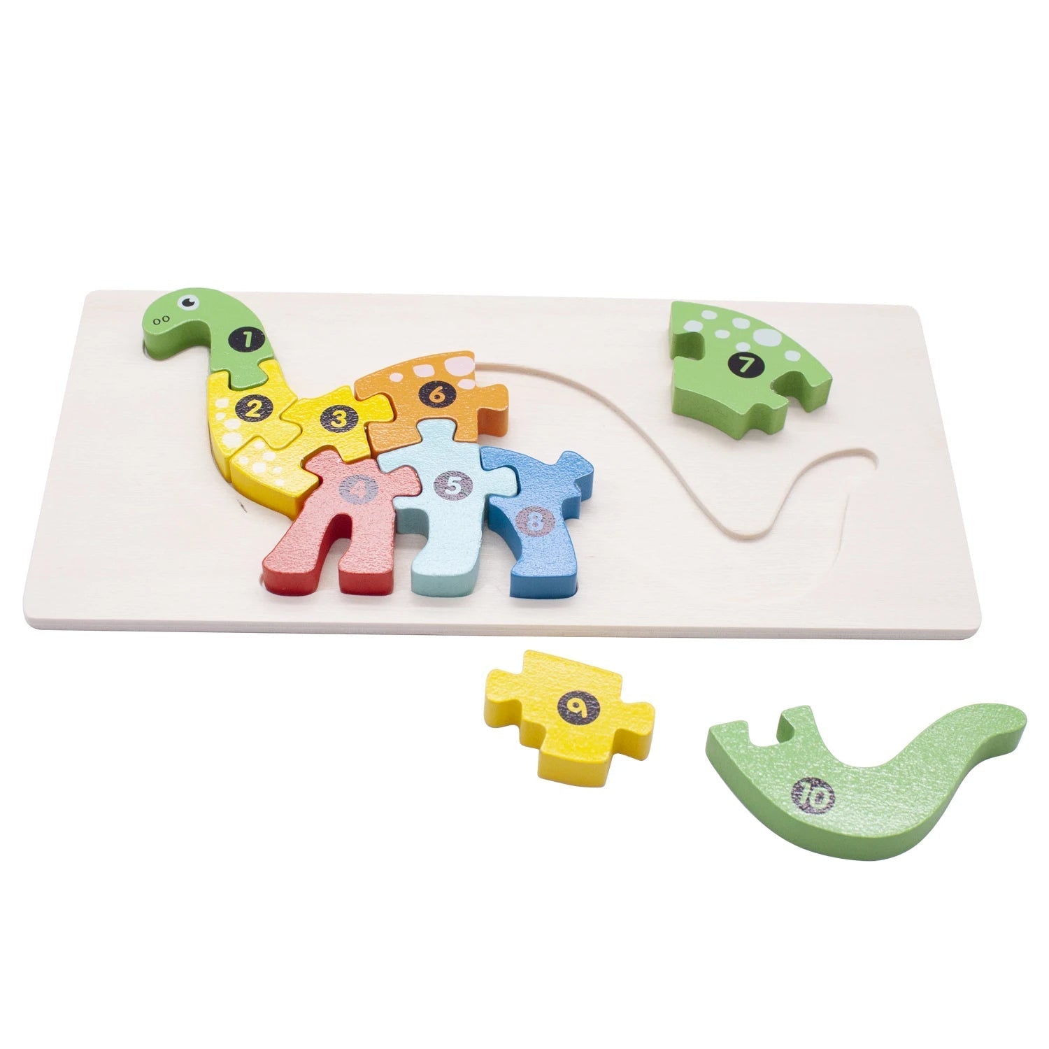 Wooden 3D Puzzle Jigsaw - Kiddi Craze - Dinosaur Puzzle
