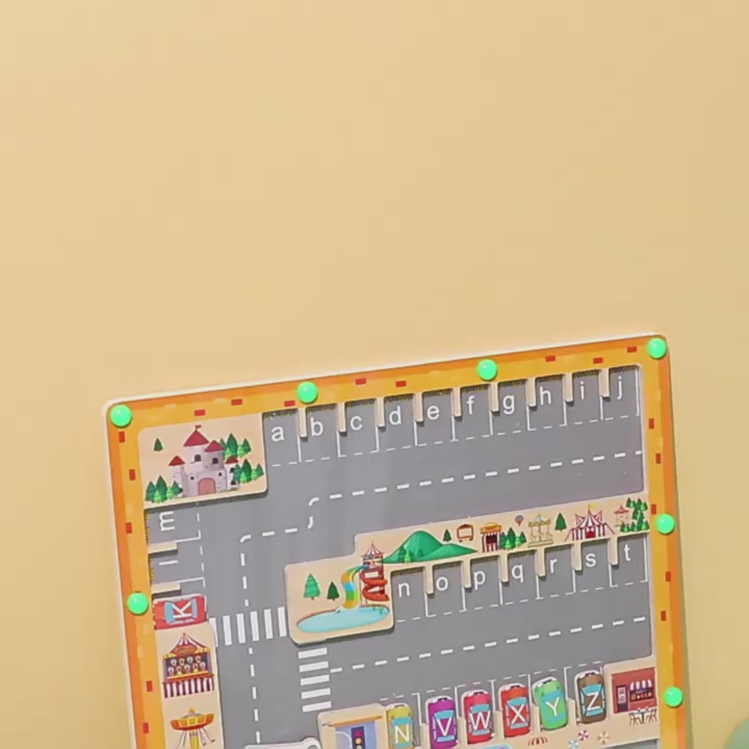 Video of Magnetic Parking Maze Game